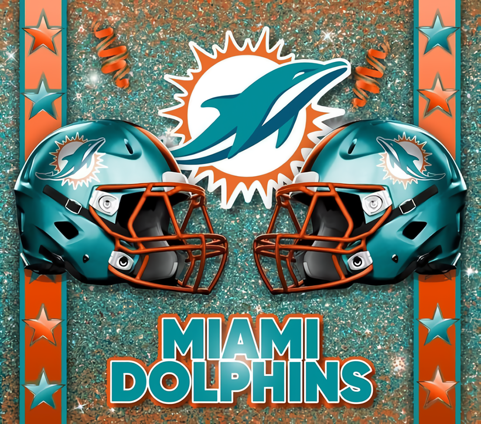 Miami Dolphins Graphic T-Shirt artwork