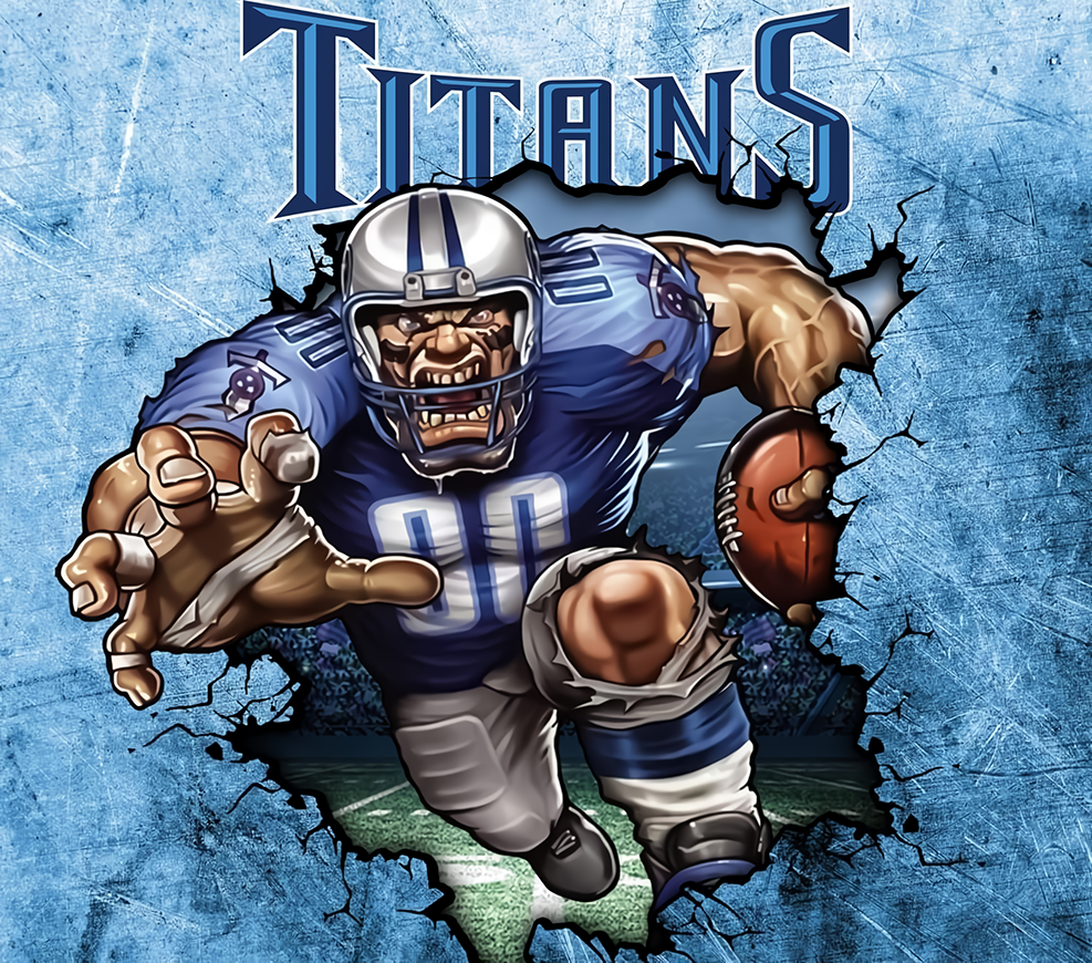 Titans Graphic T-Shirt artwork
