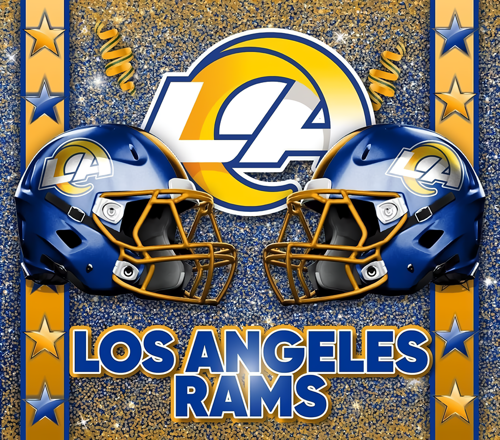Los Angeles Rams Graphic T-Shirt artwork