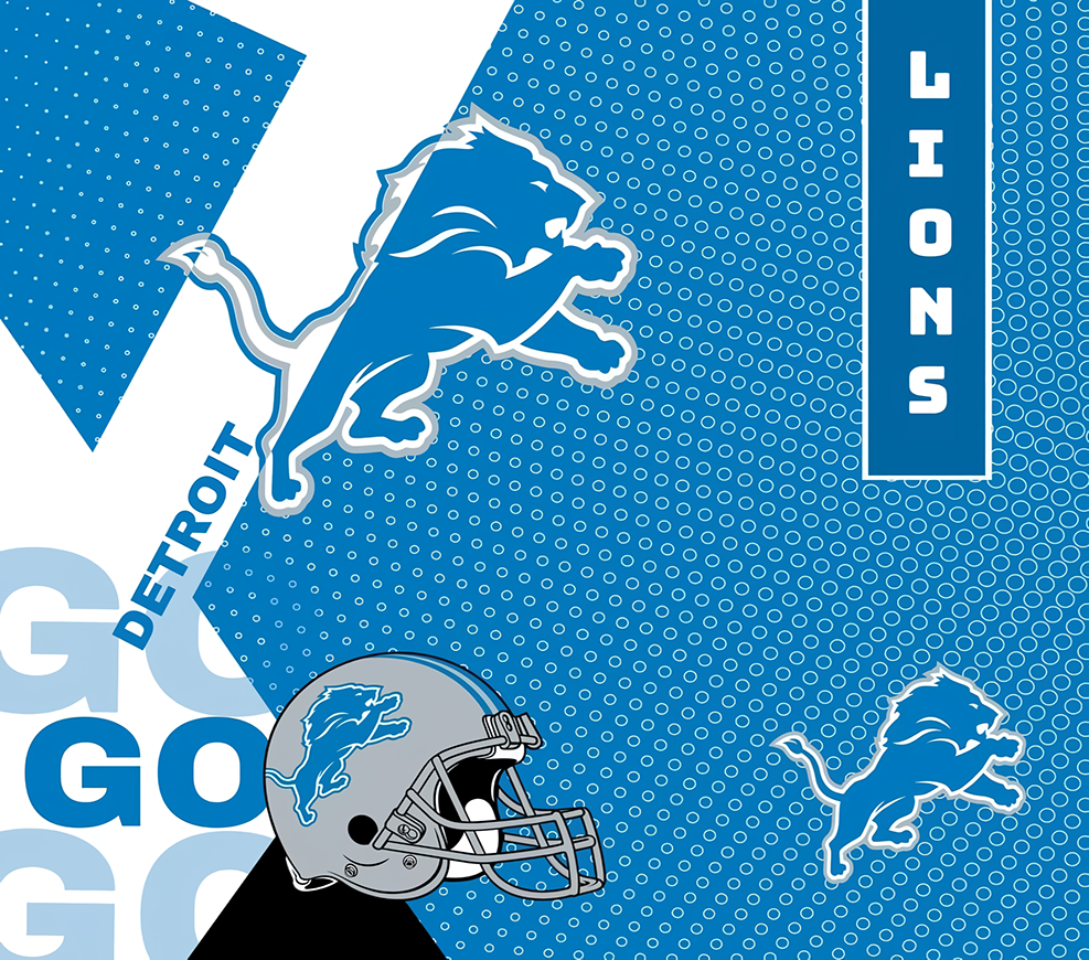 Detroit Lions Graphic T-Shirt artwork