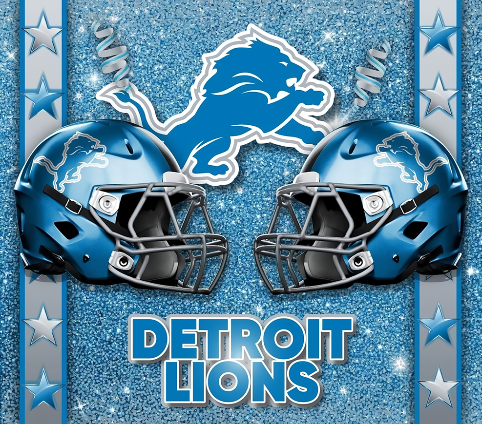Detroit Lions Graphic T-Shirt artwork