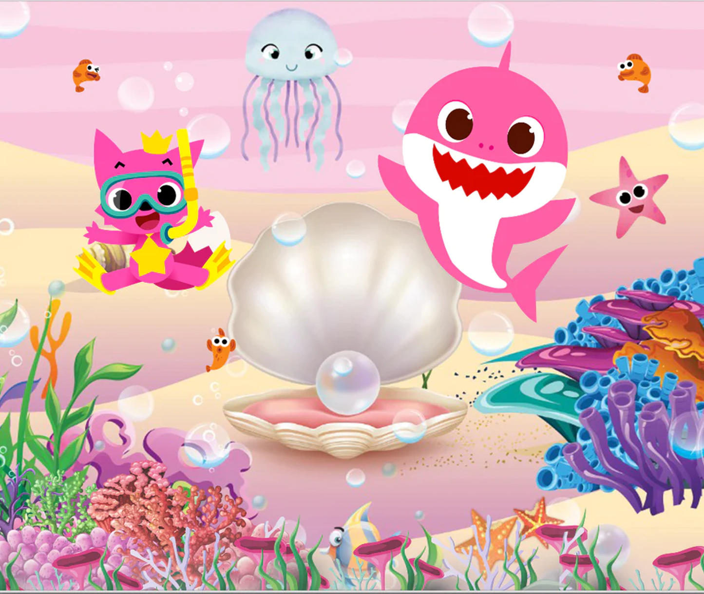 Baby Shark Graphic T-Shirt artwork