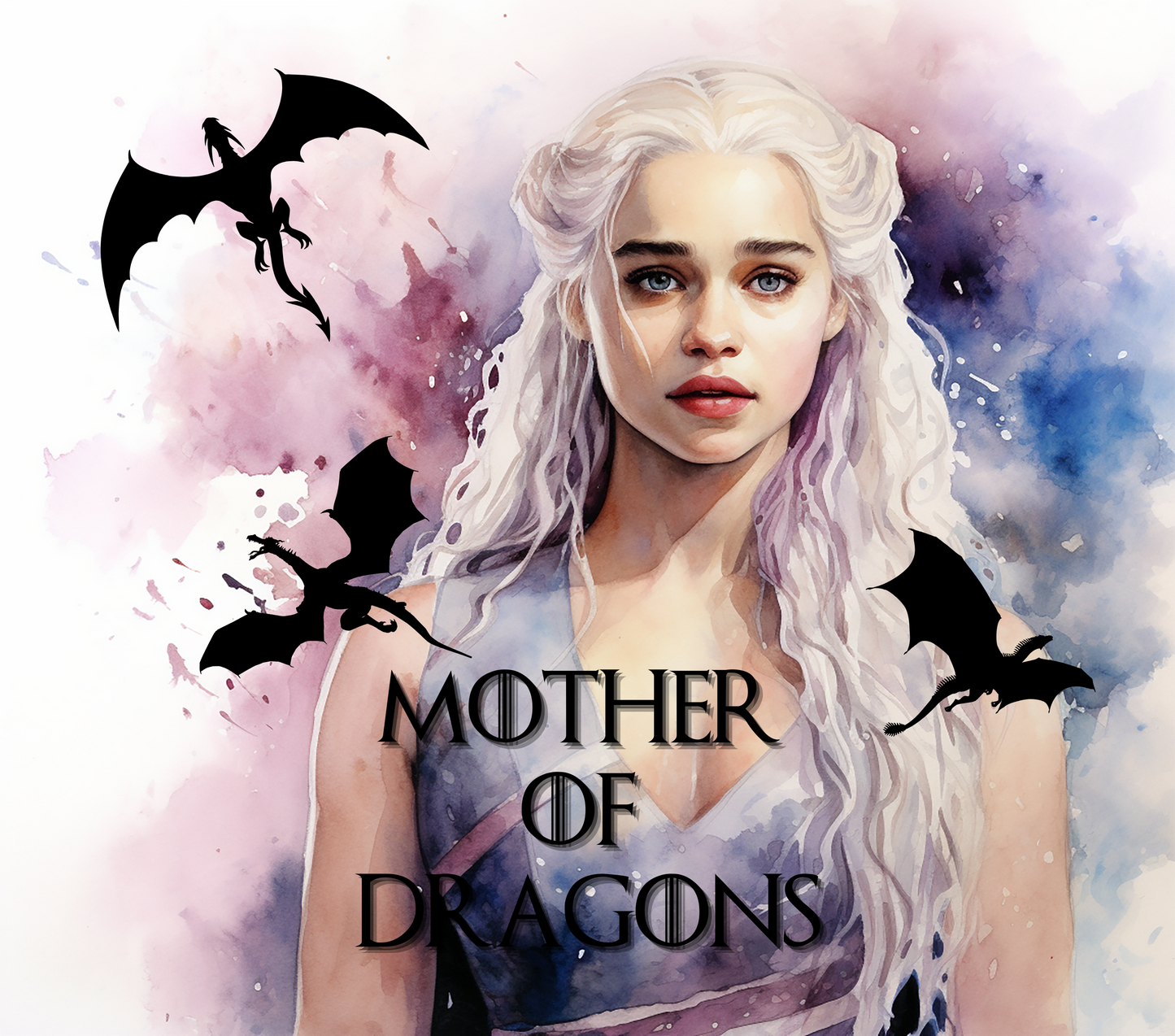 Mother of Dragons Graphic T-Shirt artwork