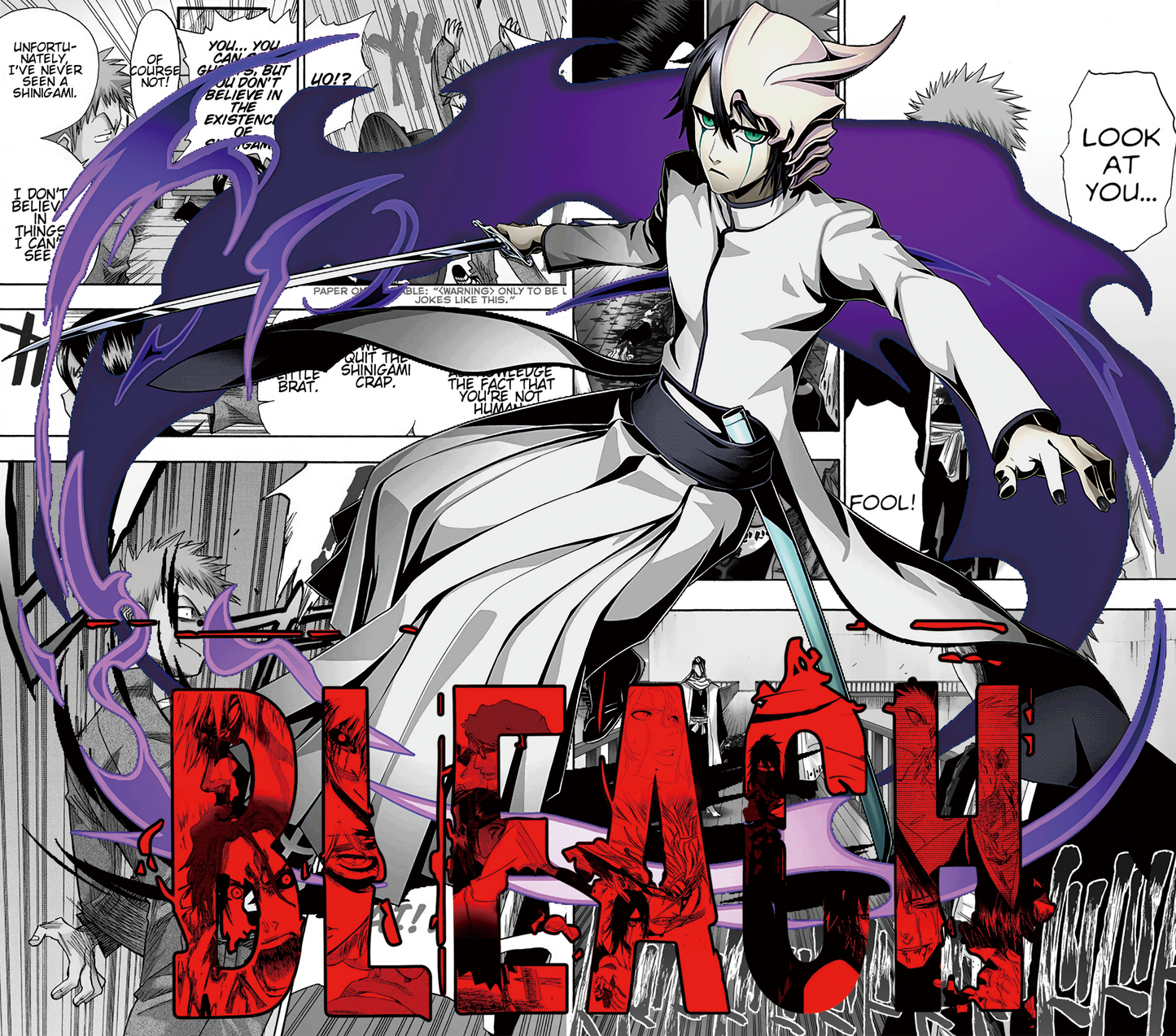 BLEACH Graphic T-Shirt artwork