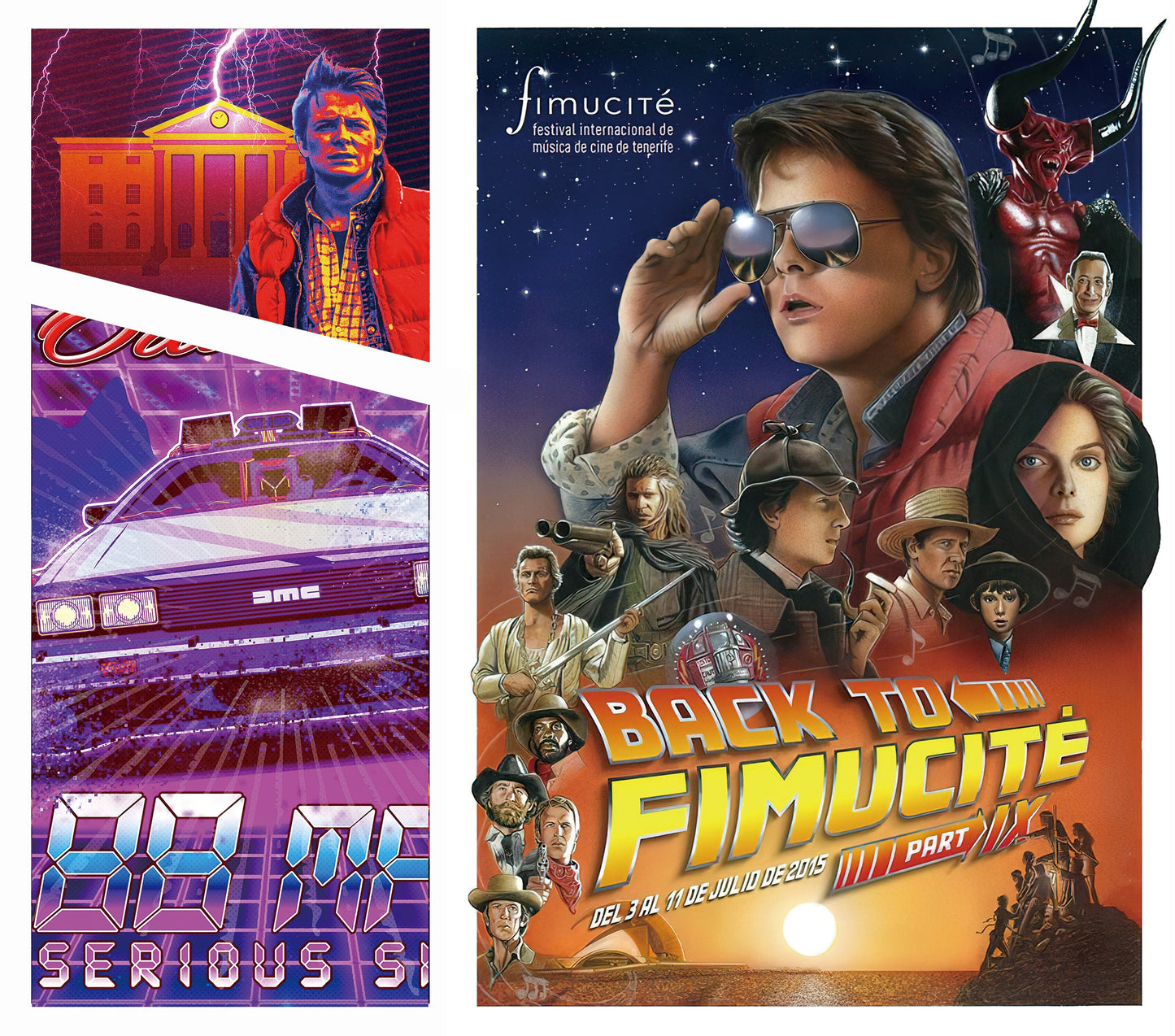 Back to the Future Graphic T-Shirt artwork