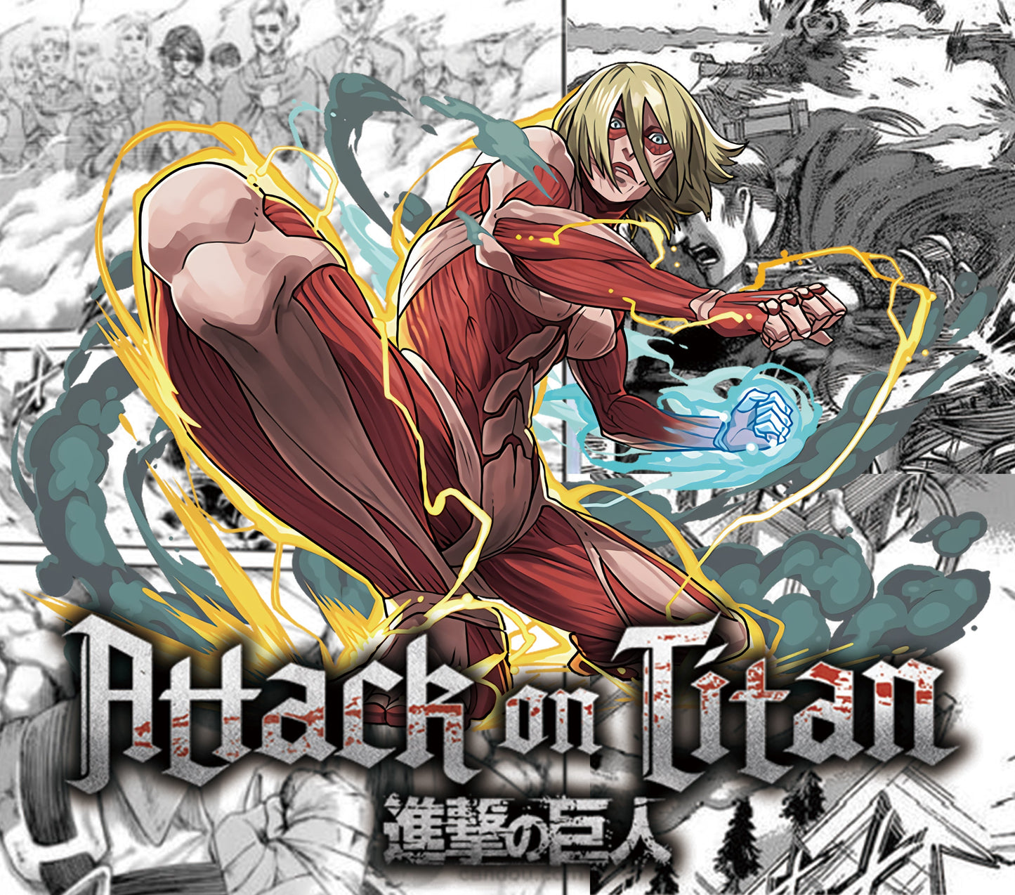 Attack on Titan Graphic T-Shirt artwork