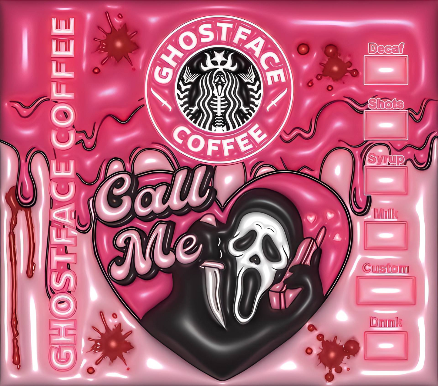 Ghostface Graphic T-Shirt artwork