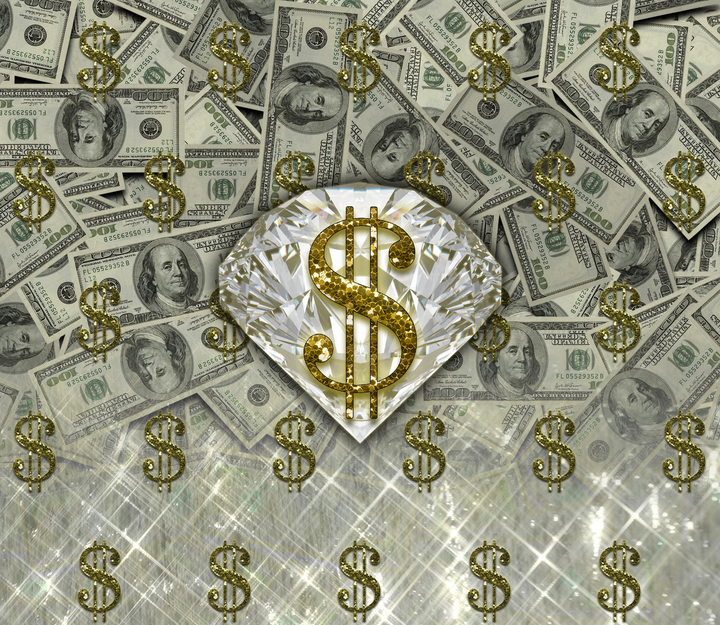 Symbol of Wealth and Luxury Graphic T-Shirt artwork