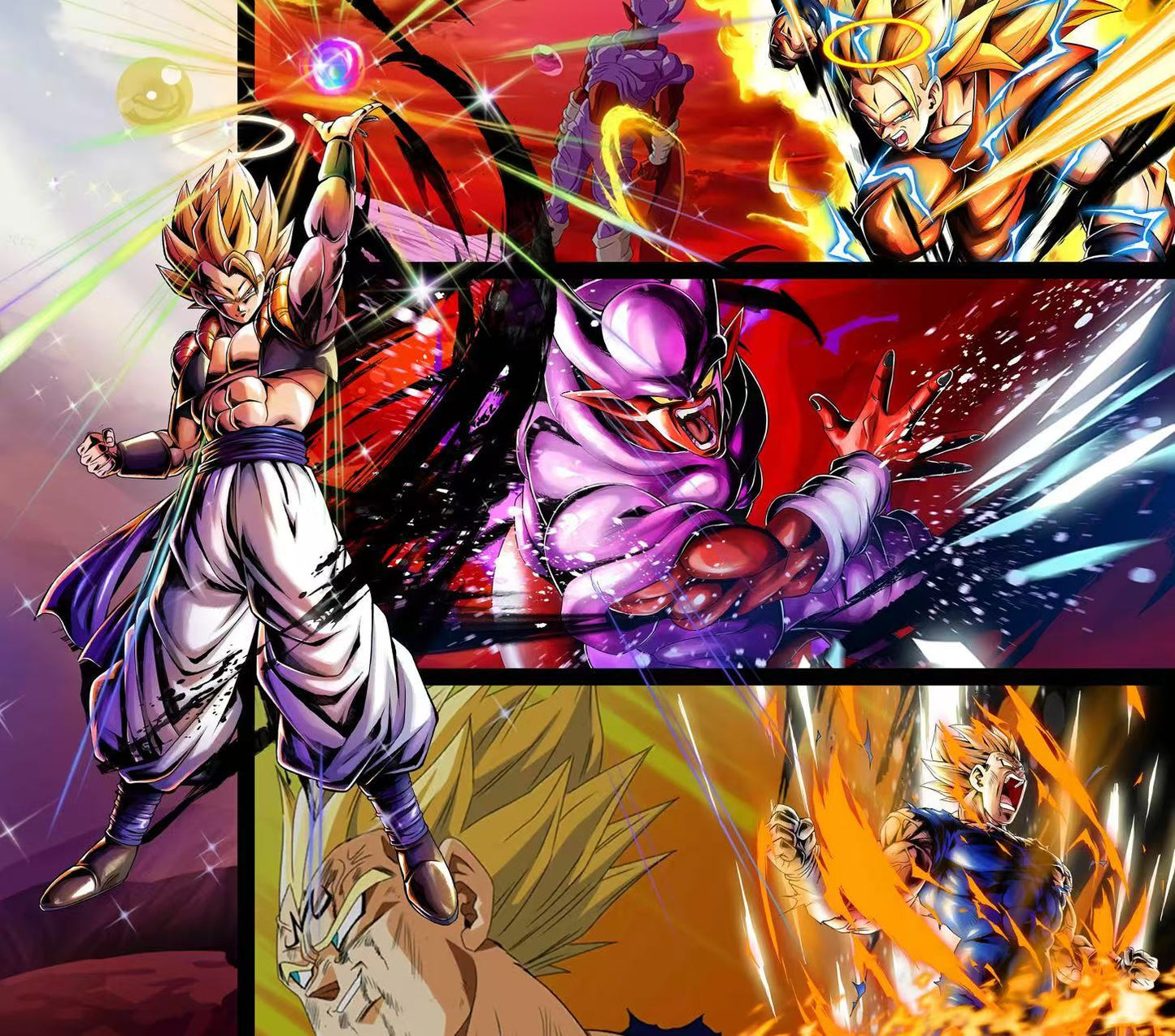 Fierce - Fighting Fantasy in Dragon Ball Graphic T-Shirt artwork