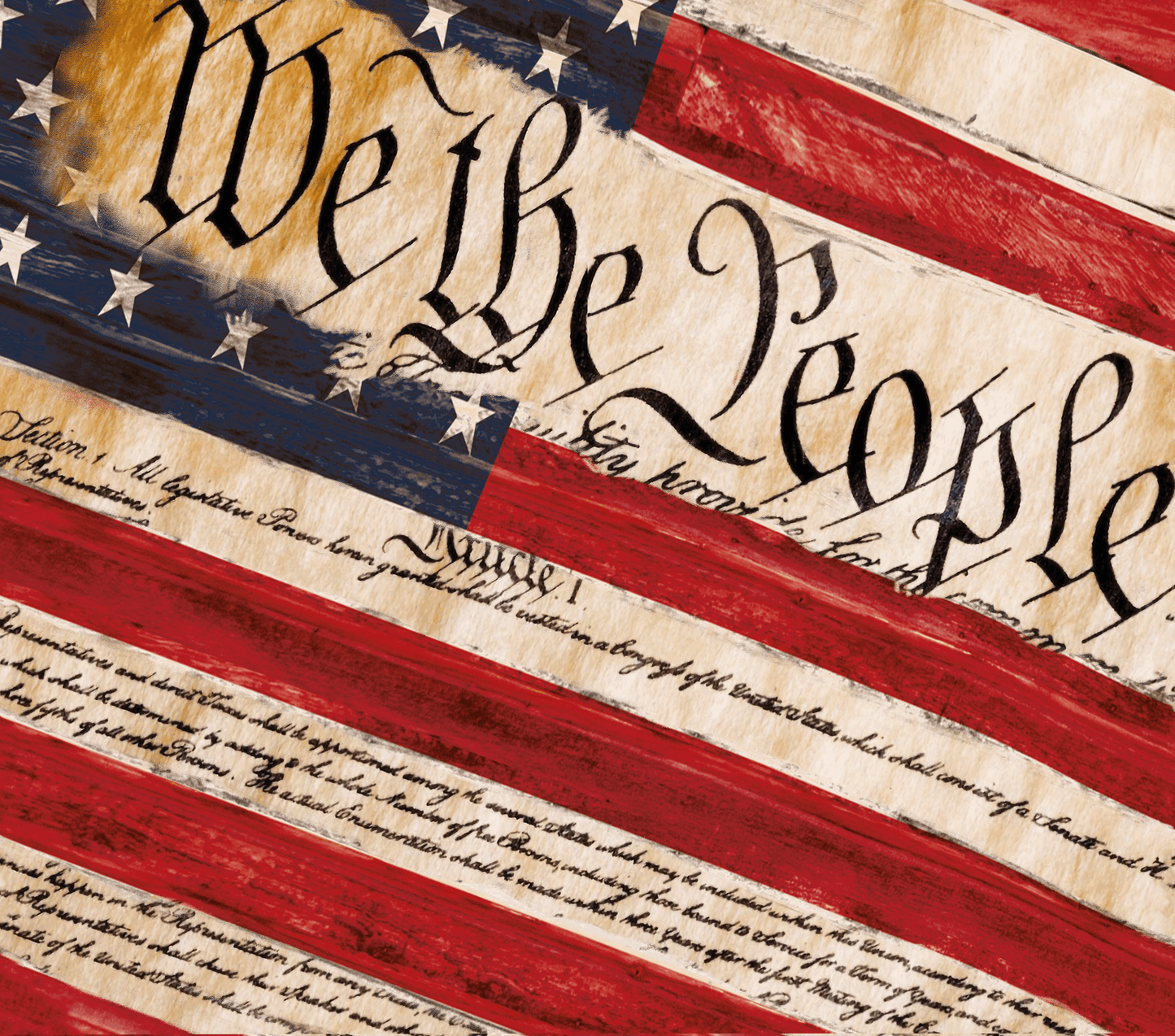 Flag Graphic T-Shirt artwork