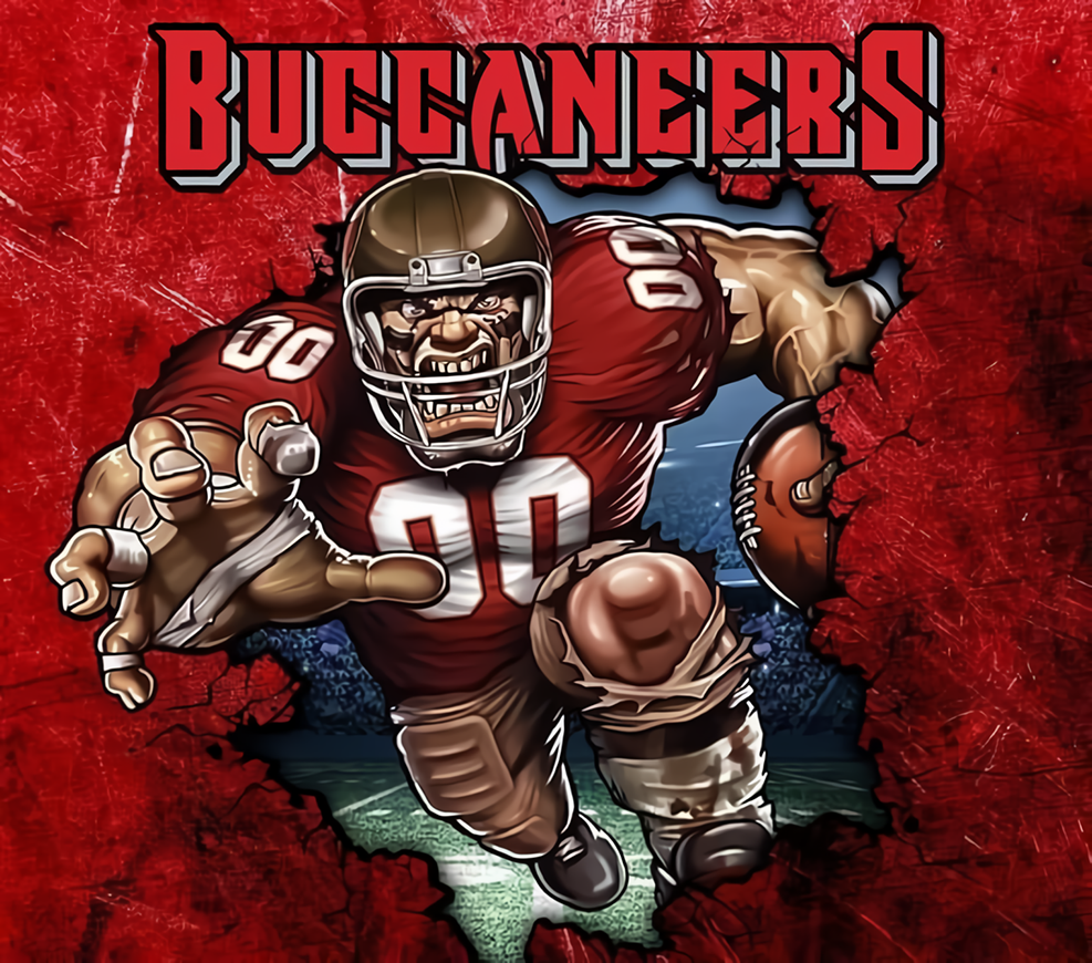 Buccaneers Graphic T-Shirt artwork