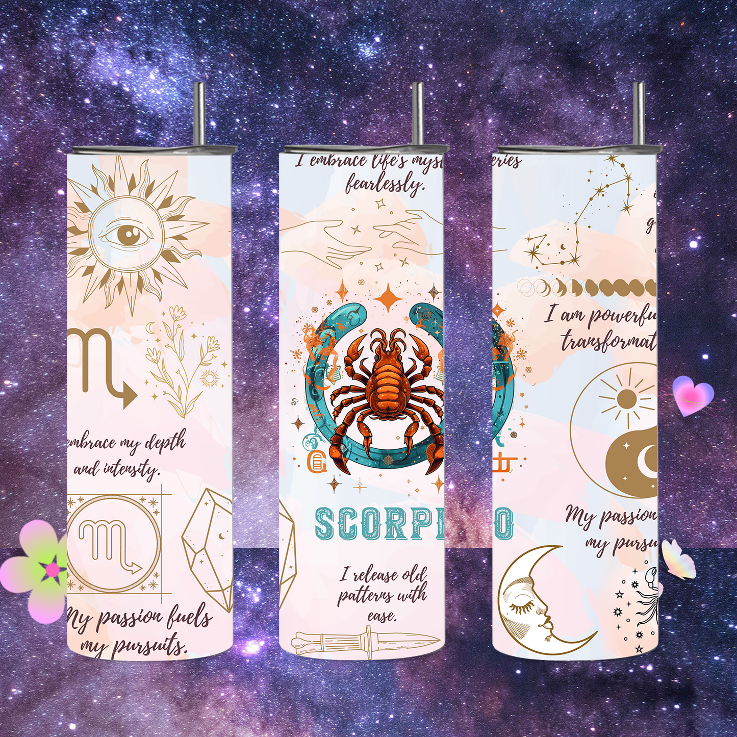 Zodiac Theme Tumbler