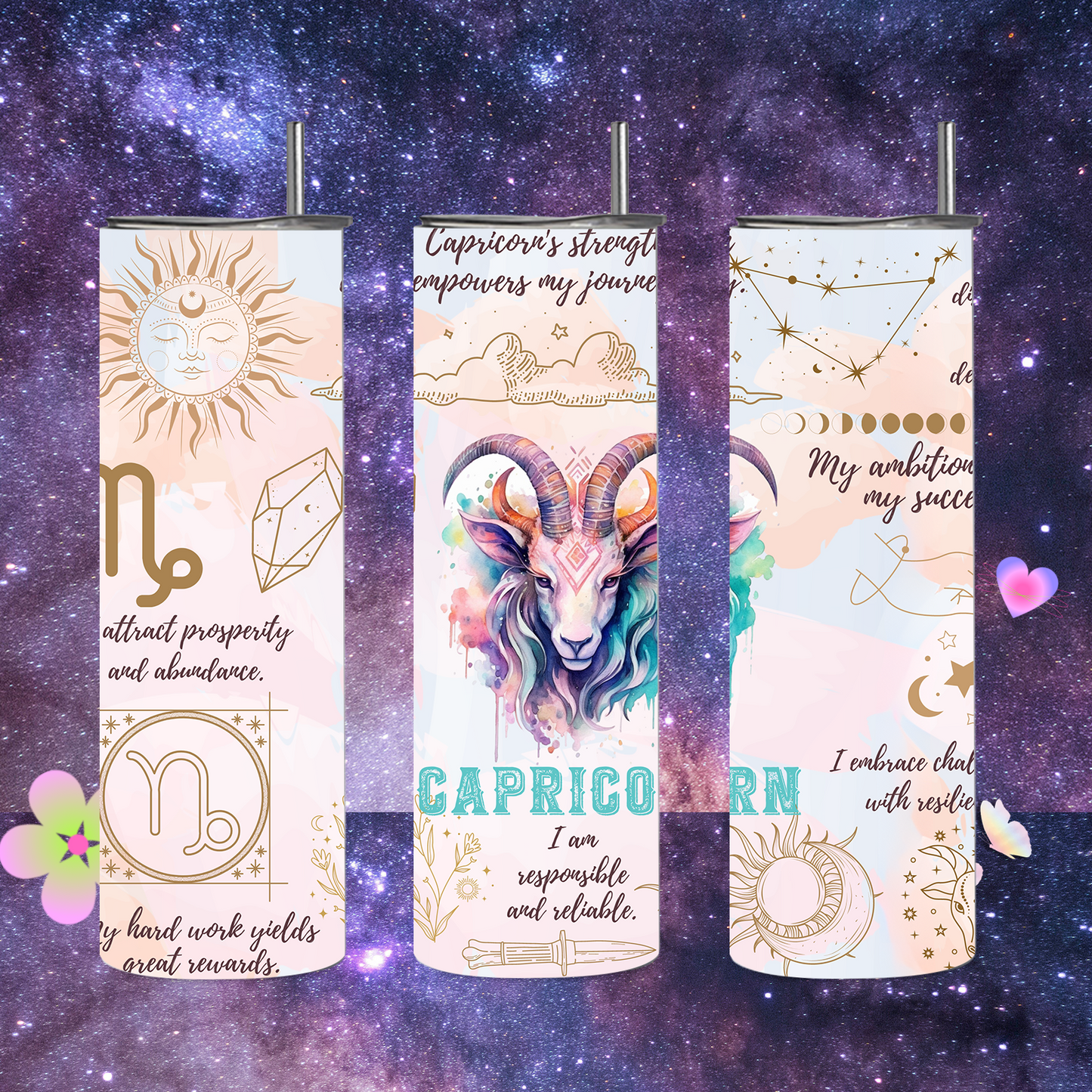 Zodiac Theme Tumbler