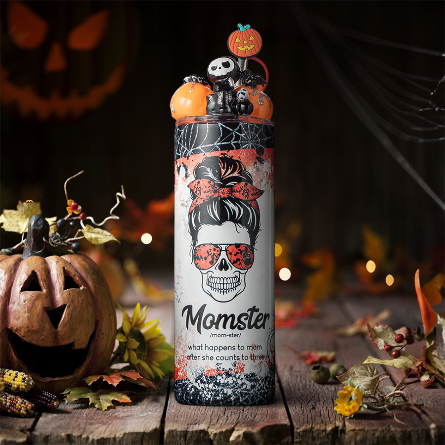 Halloween Momster Tumbler Set