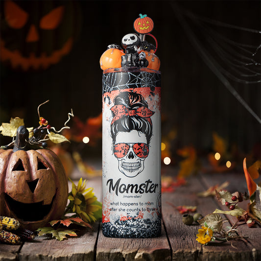 Halloween Momster Tumbler Set