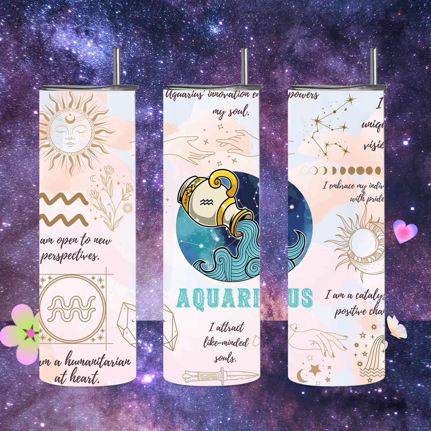 Zodiac Theme Tumbler