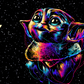 219 Baby Yoda with Tumbler
