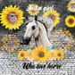 284 Equestrian Sunflower Vibes with Tumbler