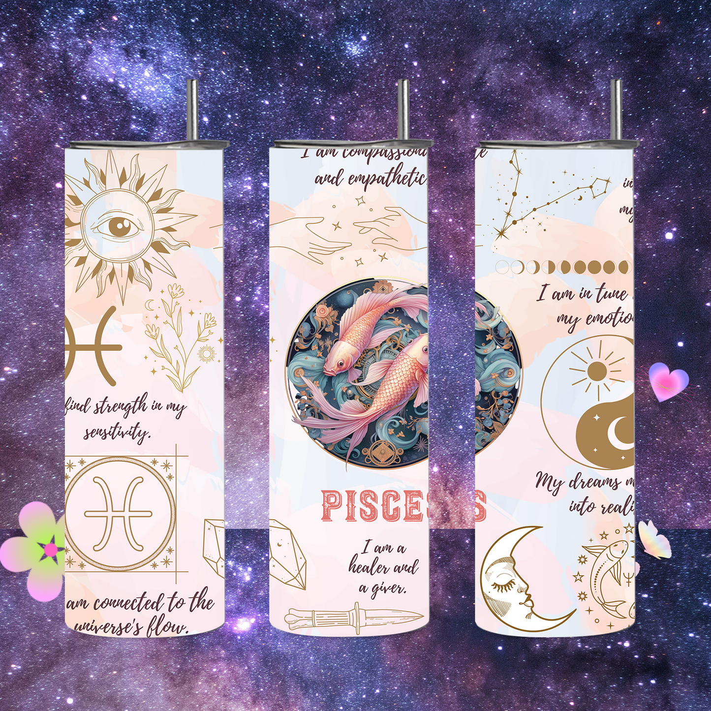 Zodiac Theme Tumbler