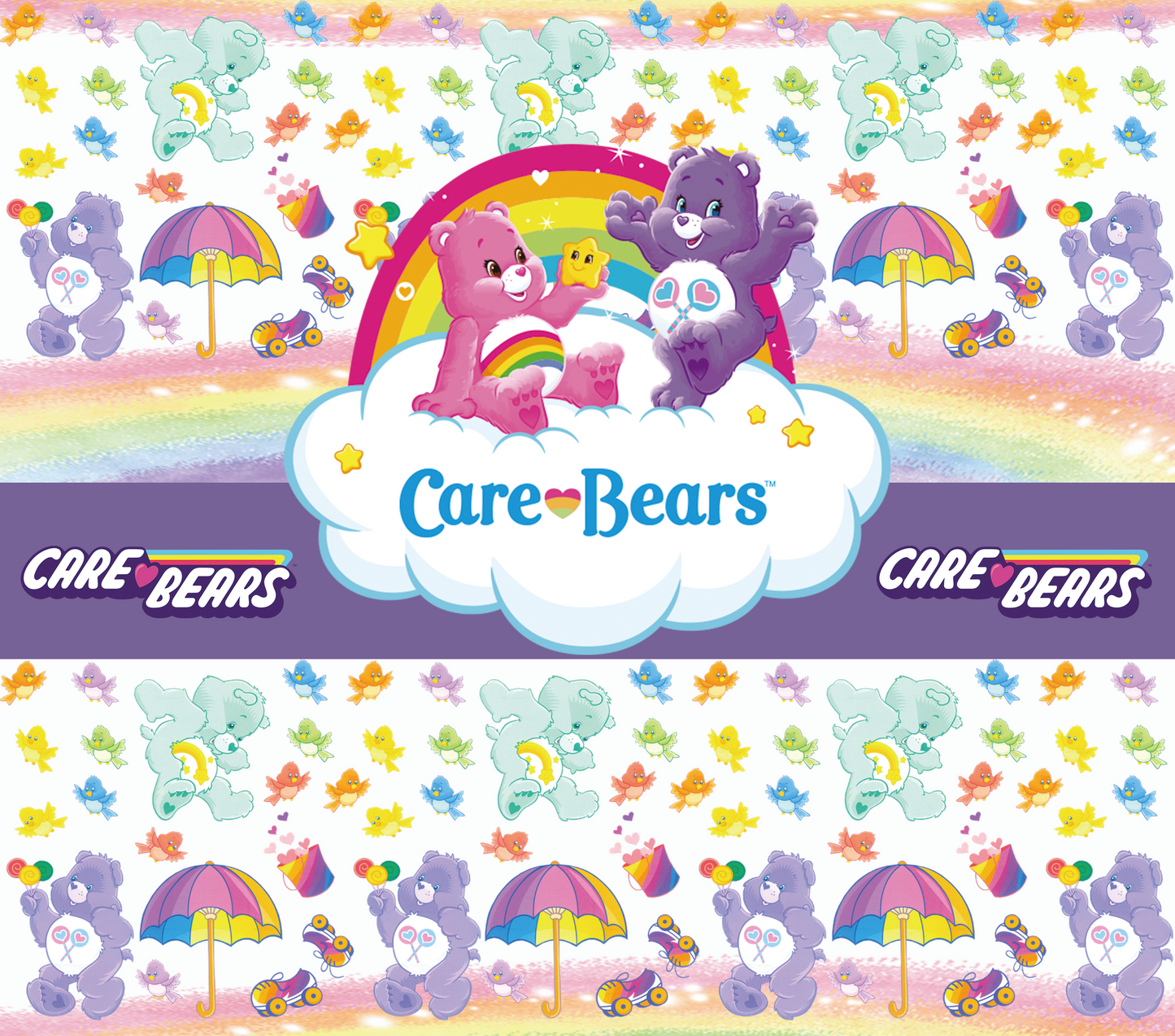 301 Care Bears with Tumbler