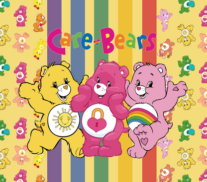 303 Rainbow Friends Care Bears with Tumbler