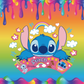 305 Rainbow Stitch World with Tumbler