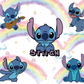 306 Cute Stitch Rainbow Fun with Tumbler