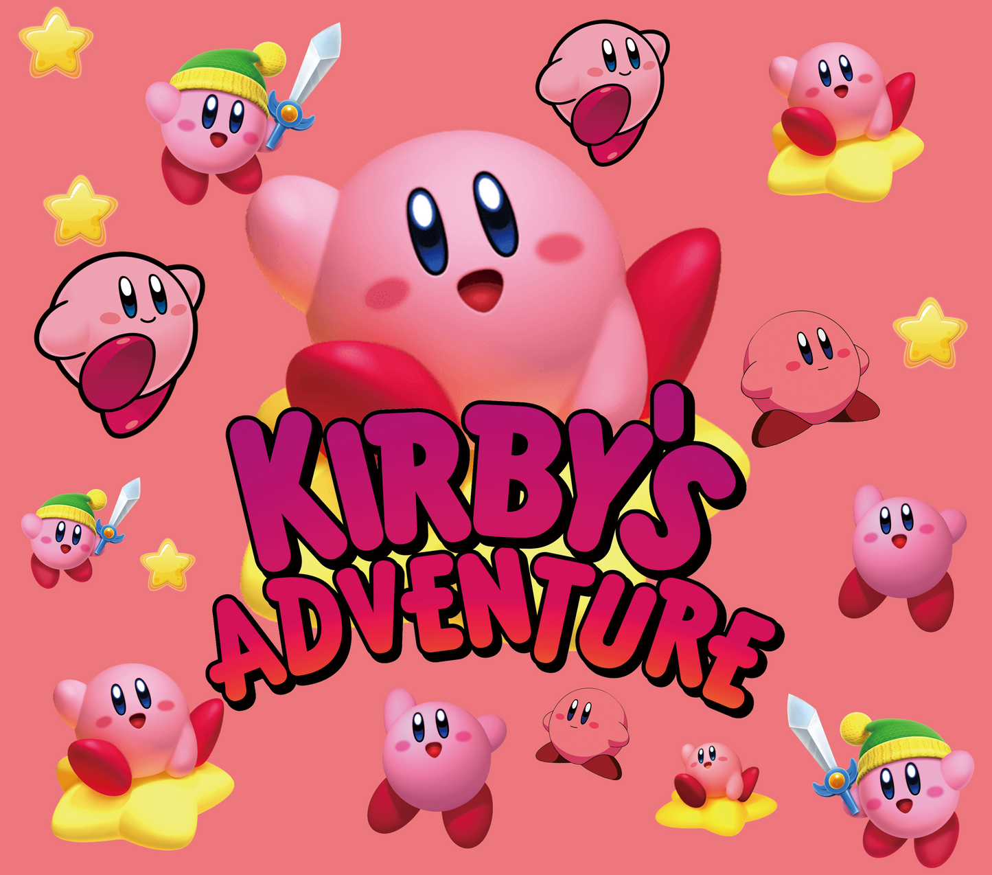 311 Kirby's Adventure Collage with Tumbler