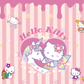 321 Hello Kitty and Unicorn Love with Tumbler