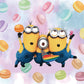 324 Rainbow Party with Minions with Tumbler