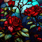 326 Ethereal Rose Art with Tumbler