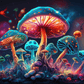 328 Enchanted Glowshrooms with Tumbler