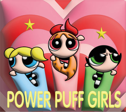 383 Powerpuff Girls Trio with Tumbler