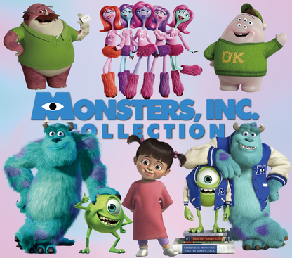 387 Monsters, Inc. Character Collection with Tumbler