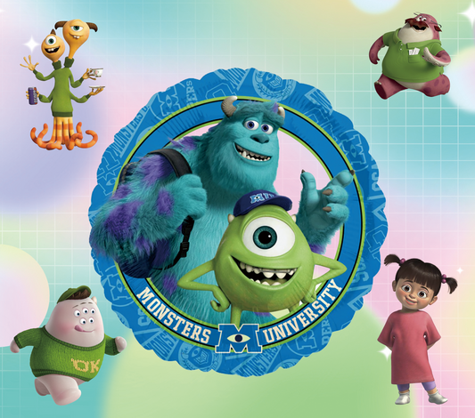 388 Monsters University Characters Collage with Tumbler