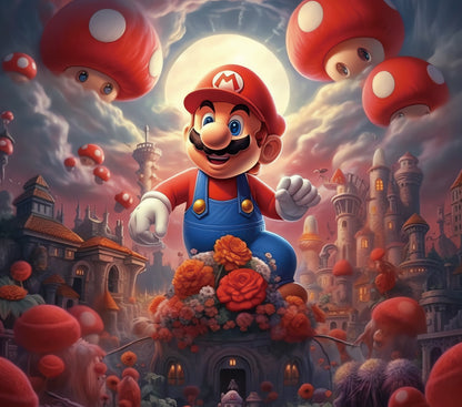 434 Super Mario: Guardian of the Mushroom Realm with Tumbler