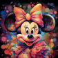 437 Minnie Mouse: A Palette of Happiness with Tumbler