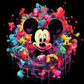 439 Mickey's Vivid Wonderland with Tumbler