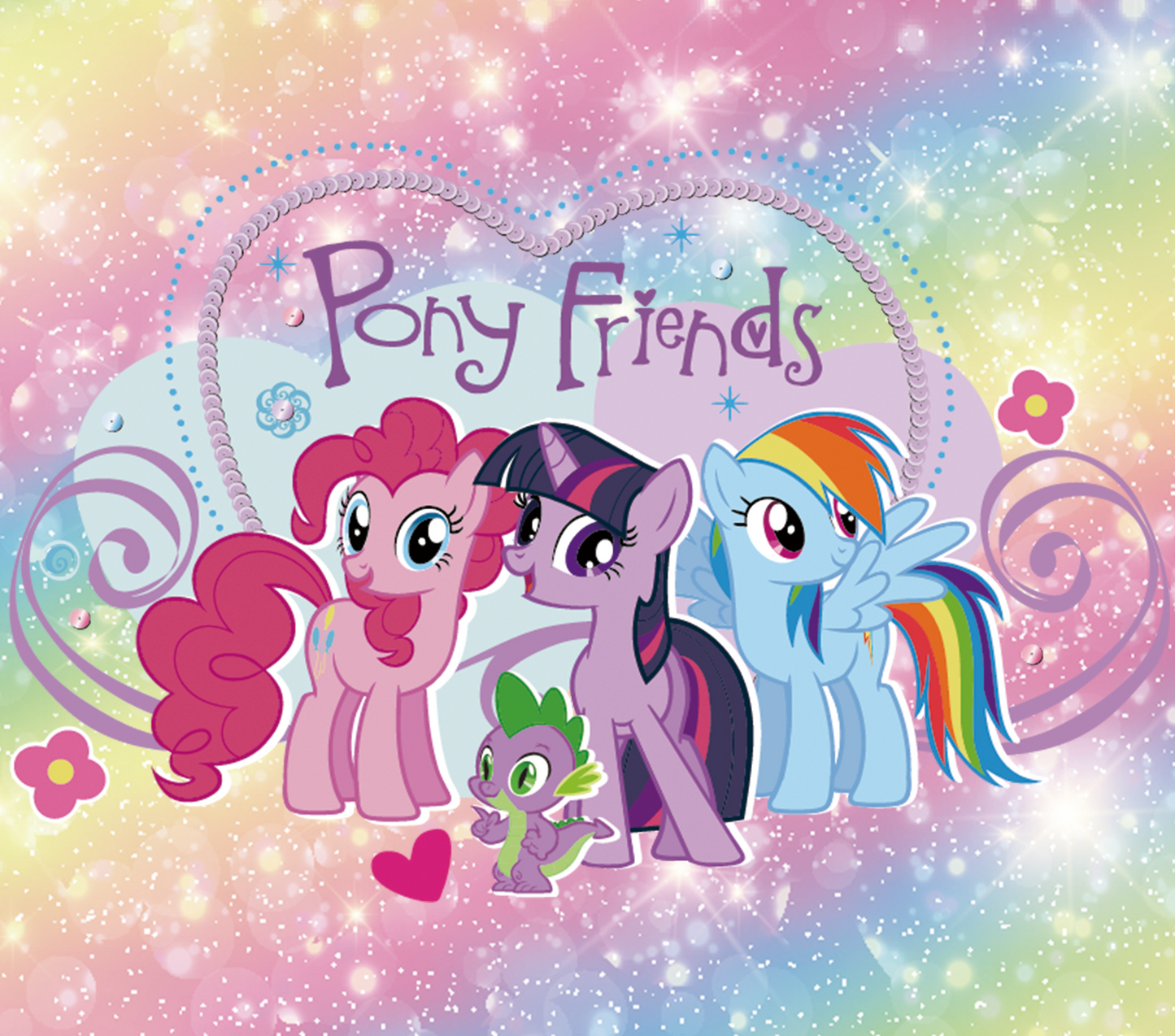 450 My Little Pony Rainbow Companions with Tumbler