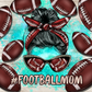 486 FootballMom with Tumbler