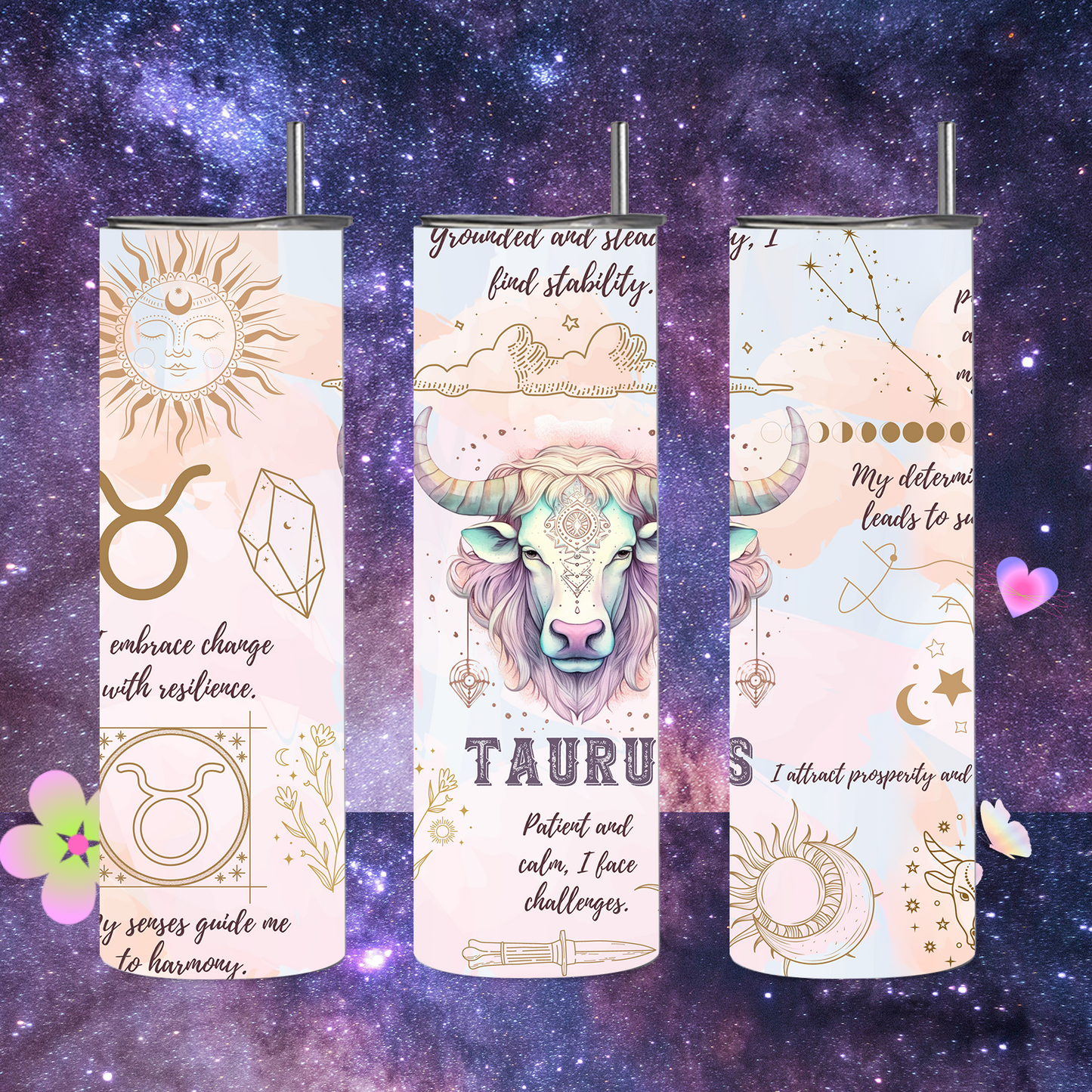 Zodiac Theme Tumbler