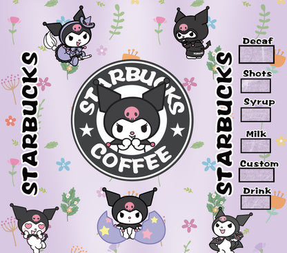 504 Kuromi Coffee Vibes with Tumbler