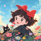 599 Whimsical Blossoms and Friendship with Tumbler