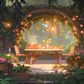 600 Whimsical Garden Feast with Tumbler
