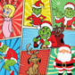 617 Grinch Holiday Comic Collage with Tumbler
