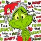619  Grinch's Naughty Christmas Mood with Tumbler