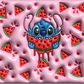 654 Stitch watermelon with Tumbler
