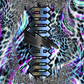 674 Electric Glam: Metallic Leopard Sparkle Design  with Tumbler