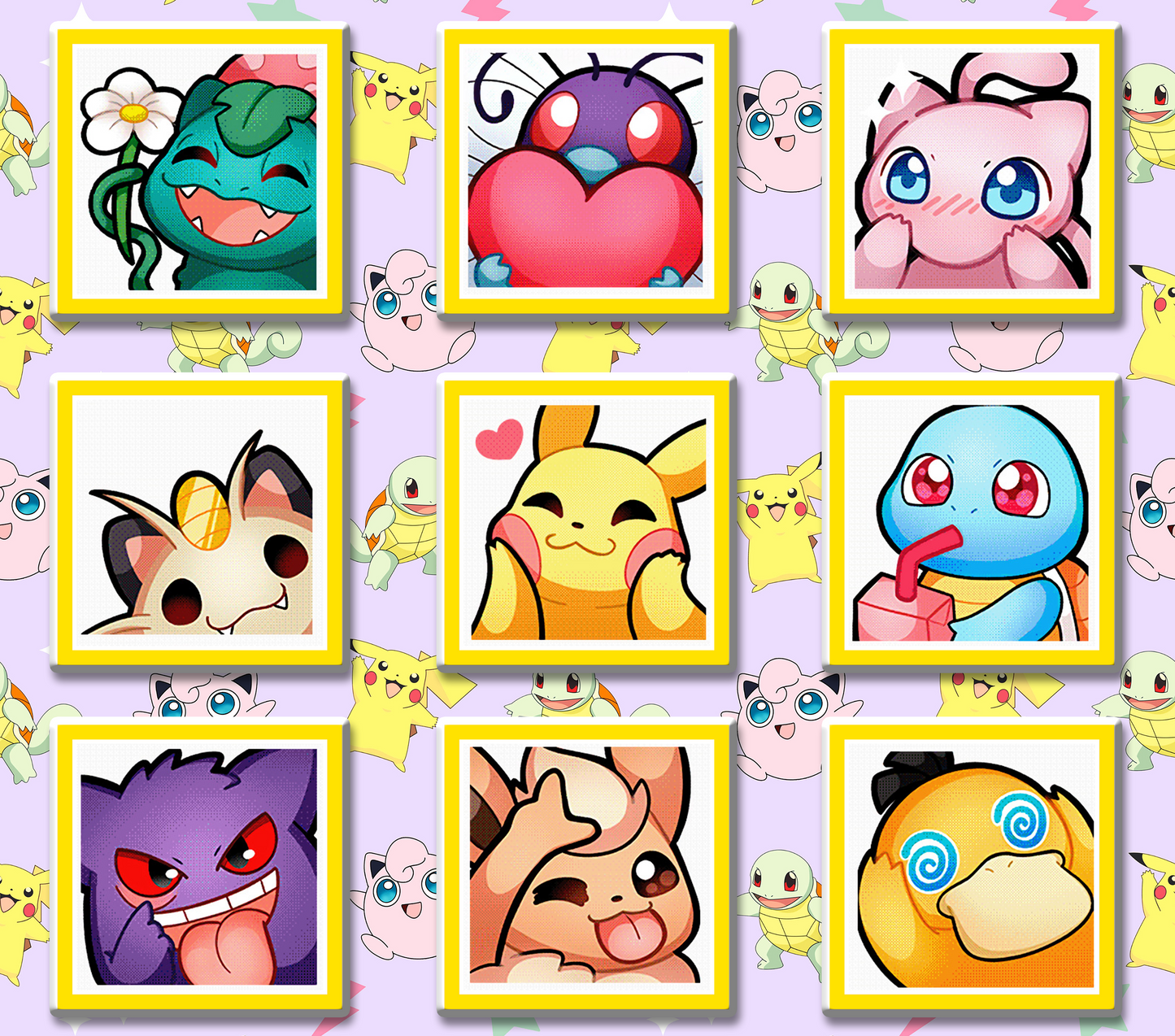 683 Adorable Pokémon Emoji Art with Tumbler