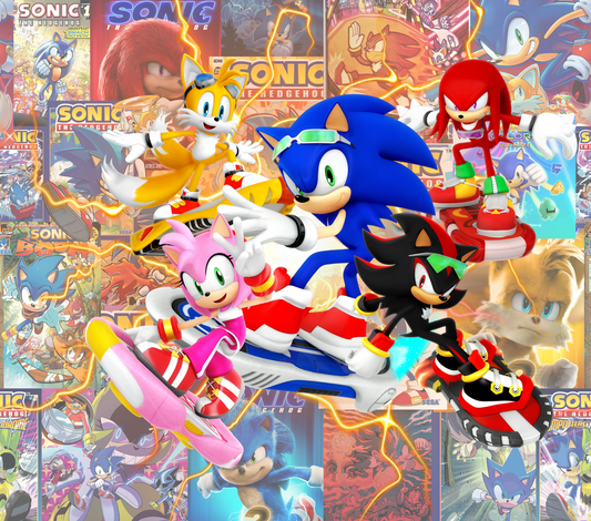 686 Sonic Lightning Heroes Squad with Tumbler